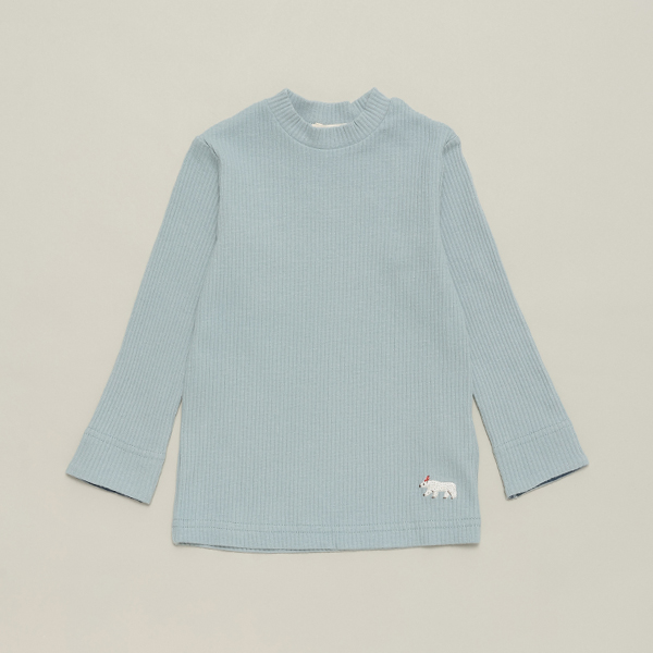 テレコ長袖Tシャツ