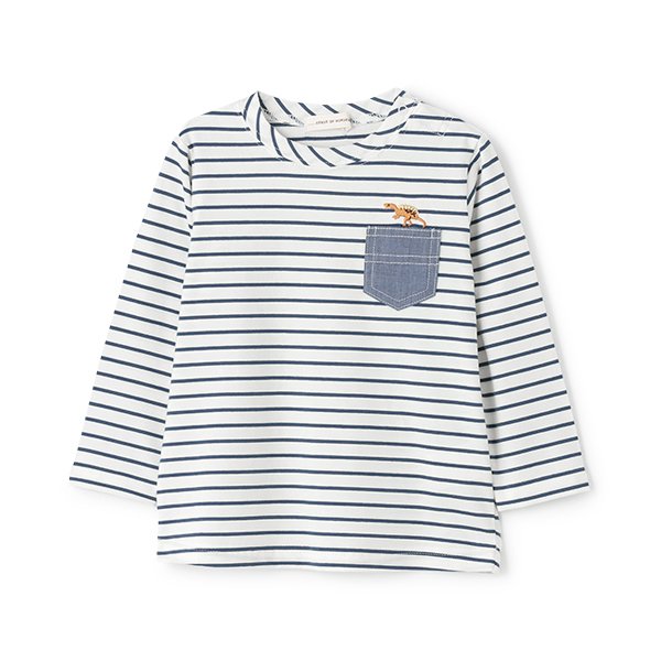 ボーダー長袖Tシャツ