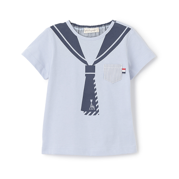 セーラープリント半袖Tシャツ