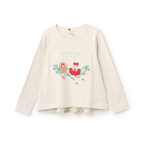 いちごmimi長袖Ｔシャツ