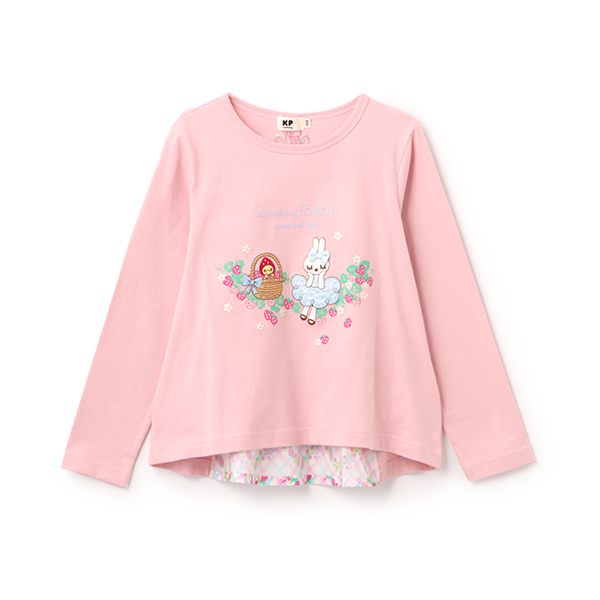 いちごmimi長袖Ｔシャツ
