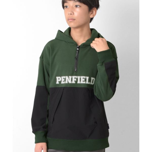 【penfield】マイクロフリース・ハーフジップパーカー