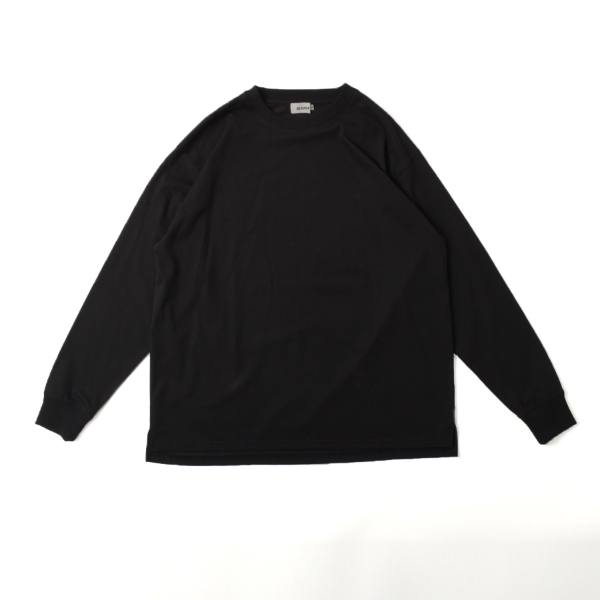 【大人向けサイズあり】スムース・シンプル長袖Tシャツ