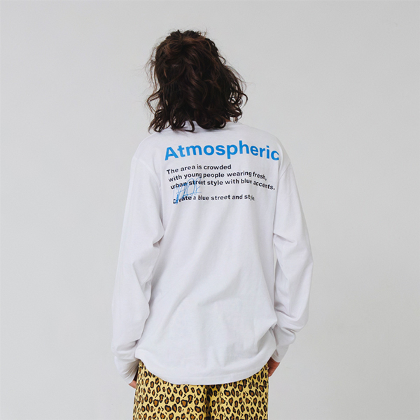【大人向けサイズあり】【プチプラ】バックロゴ長袖Tシャツ