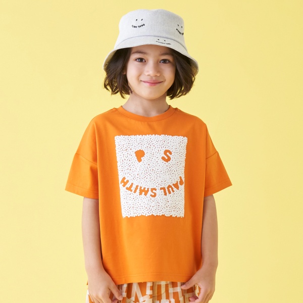 発泡PS HAPPY半袖Tシャツ