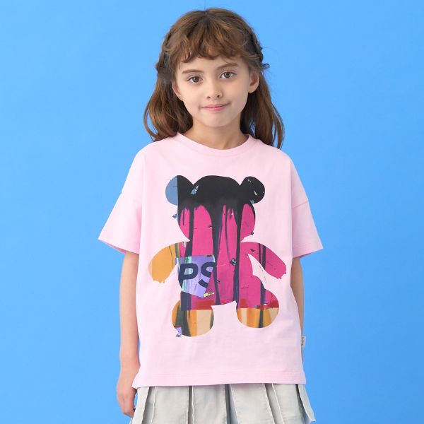 Painted Bear半袖Tシャツ
