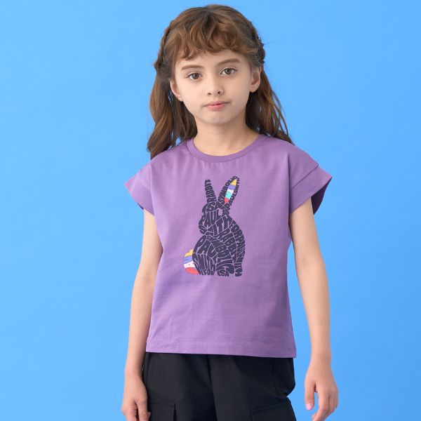 ラビット2WAY半袖Tシャツ