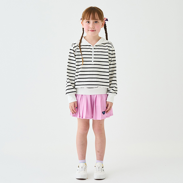 メッシュプリーツスカート