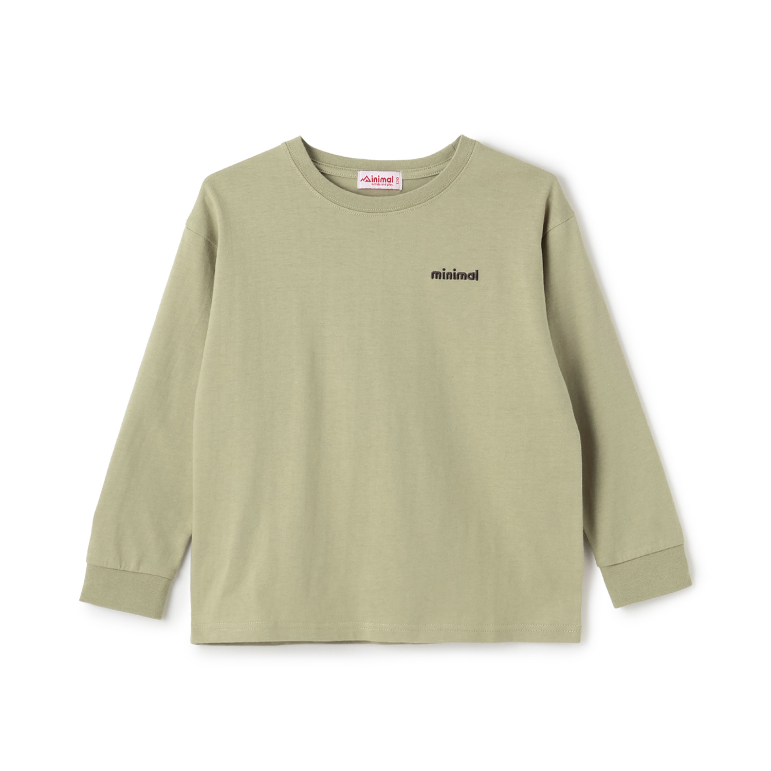 ワンポイント天竺ロングＴシャツ