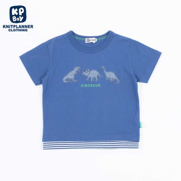 【TioTio】恐竜モチーフ半袖Tシャツ(140～150)