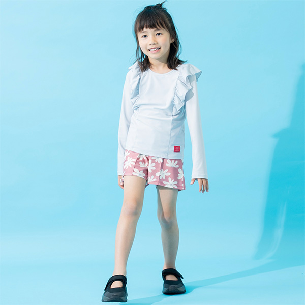 【大人気につき再入荷】【SWIM】ショルダーフリルセットアップ