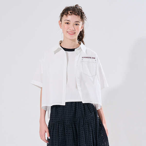 【AMI】バックグラフィックシャツ×Tシャツセット