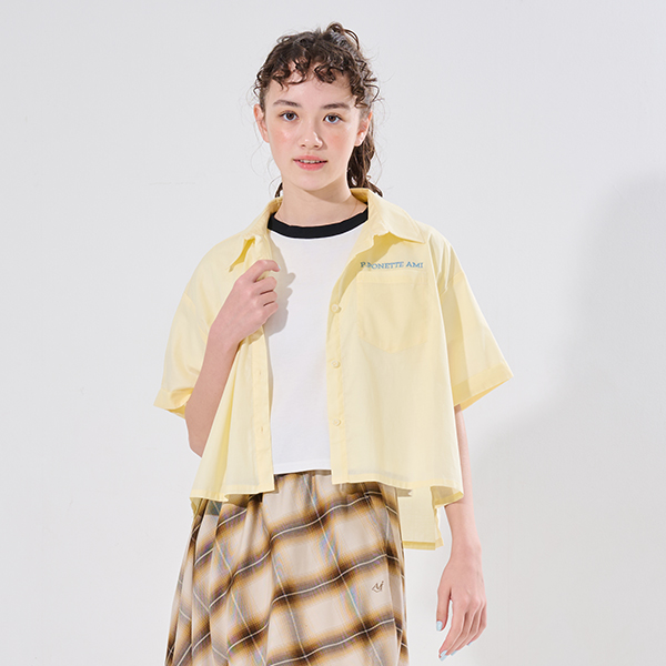 【AMI】バックグラフィックシャツ×Tシャツセット