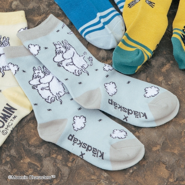 【MOOMIN】ムーミン&スノークノオジョウサンソックス【日本製】