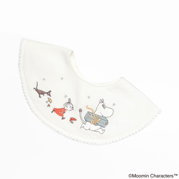 【名入れ刺しゅう可能商品】MOOMIN/刺しゅうスタイ