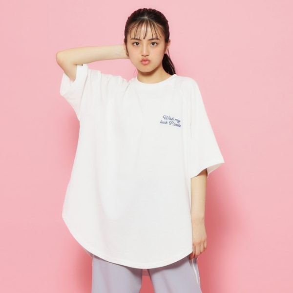 【バックポイントあり!】チュニックTシャツ