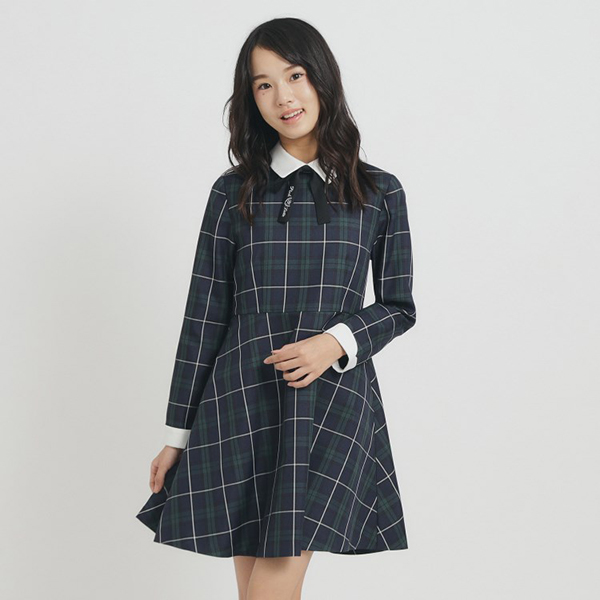 【25年入卒・セレモニー・卒服】衿付きワンピース