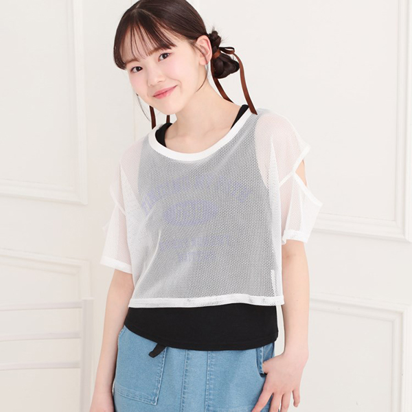 メッシュTシャツ＋タンクセット