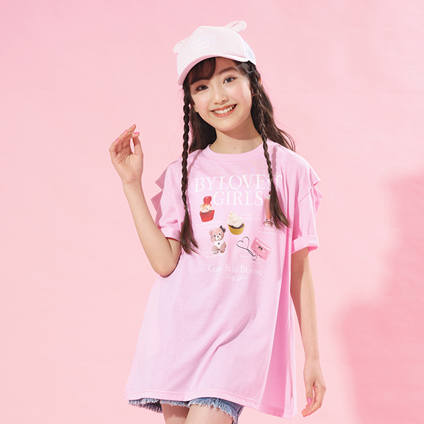 迷いメニューラビ子チュニック