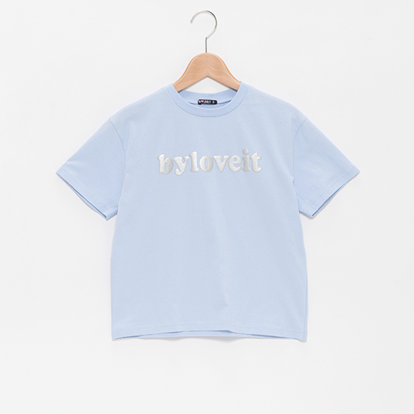 ぷっくりロゴプリントTシャツ