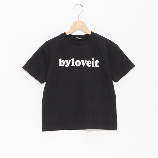ぷっくりロゴプリントTシャツ