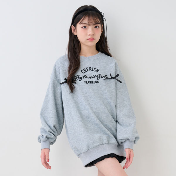 ロング丈プルオーバー