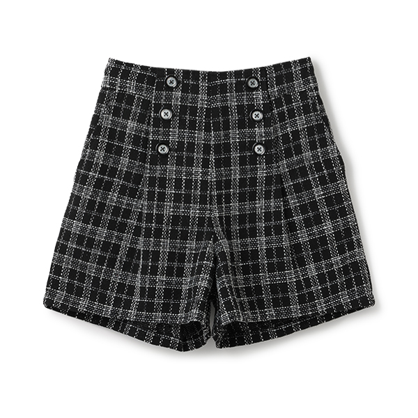【人気商品再入荷】【直営店で取り扱い無し】ツイードショートパンツ