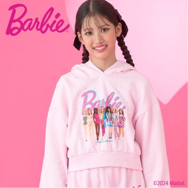 Barbie／クロップドパーカ