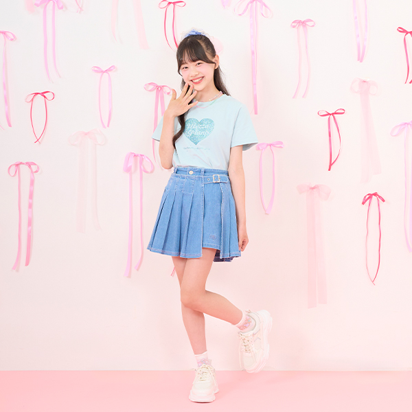 ラッププリーツショートパンツ（2WAY)