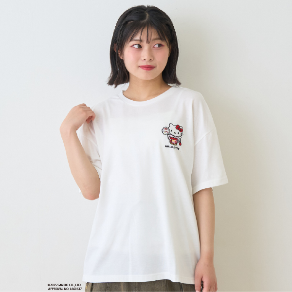 【ハローキティ】和風Tシャツ