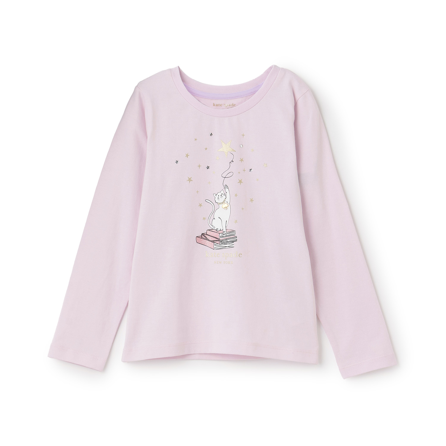 キャットインスターダスト長袖Tシャツ