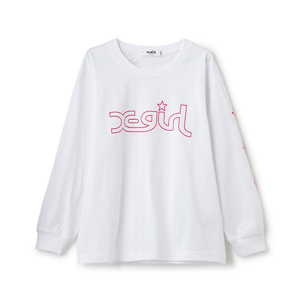 ミルズロゴ長袖Tシャツ