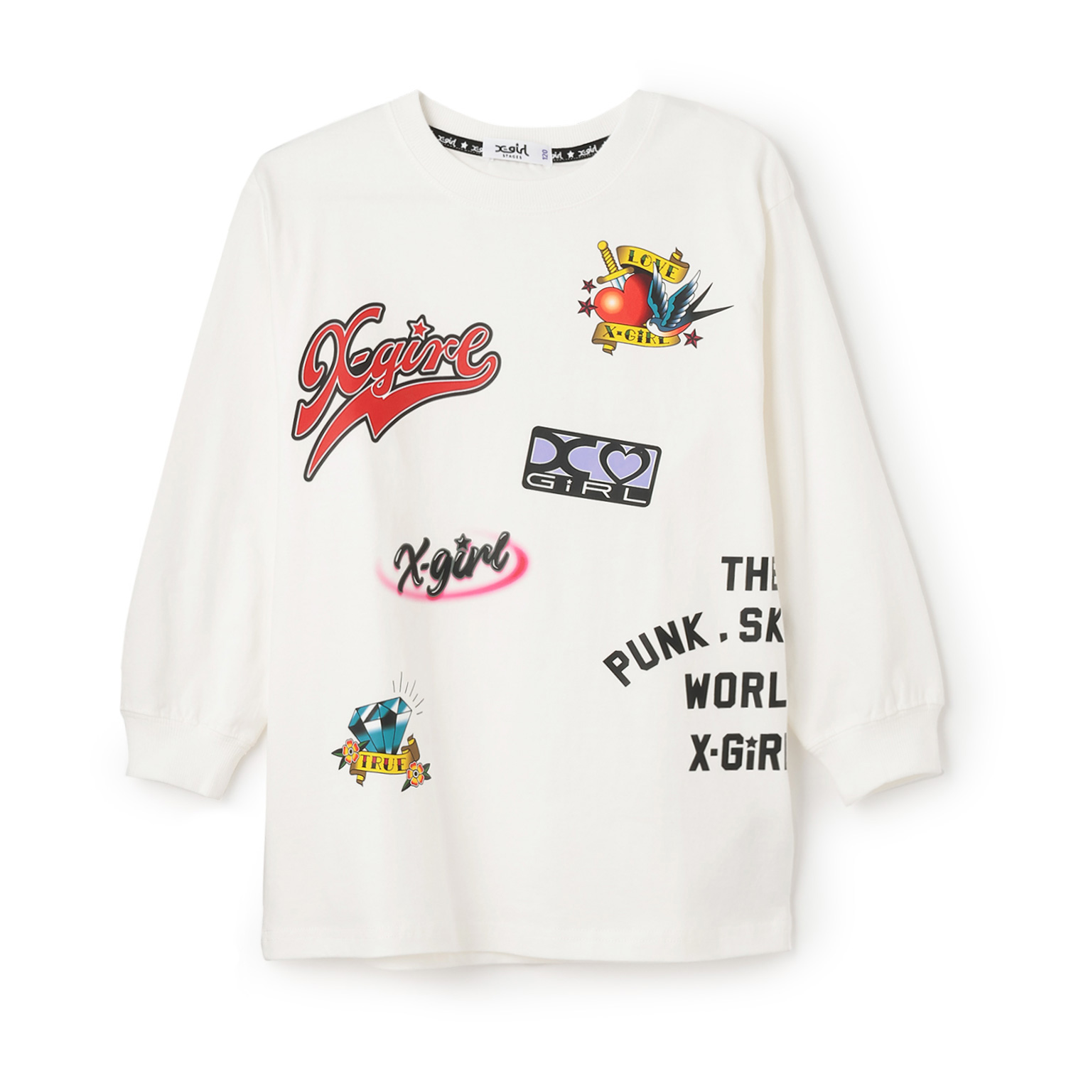 MIXロゴ長袖Tシャツ
