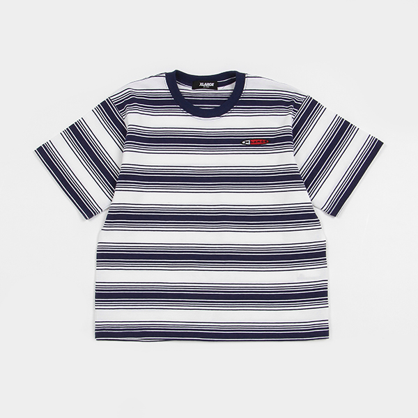 天竺ボーダー半袖Tシャツ