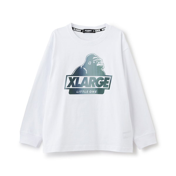 ホログラムスランテッドOG長袖Tシャツ