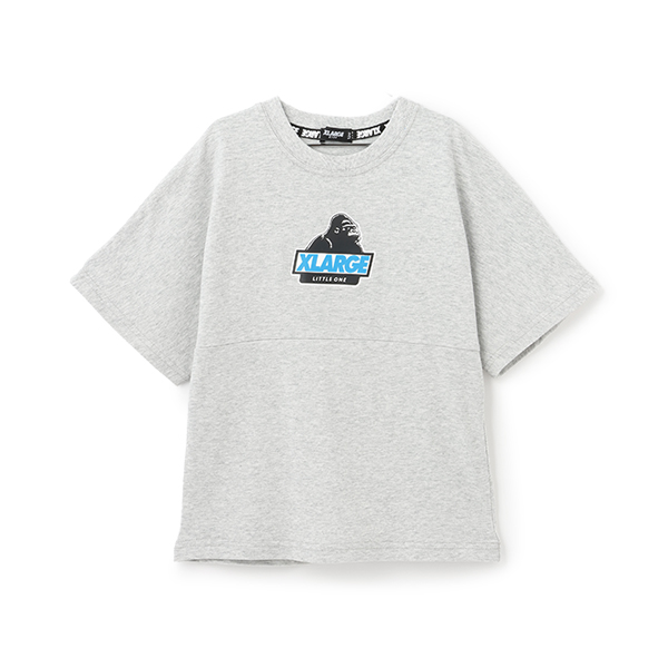 バックスプレーロゴ半袖Tシャツ