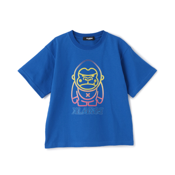 ネオンファニーゴリラ半袖Tシャツ