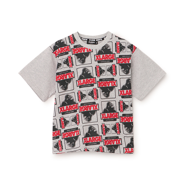 OGゴリラ総柄半袖Tシャツ