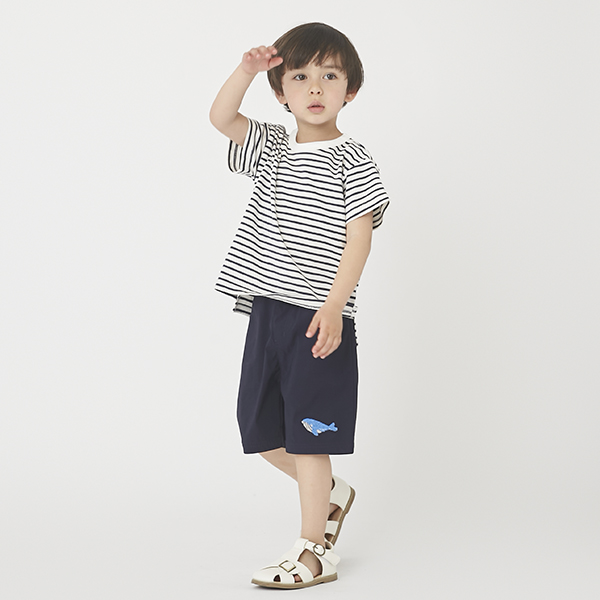 ポイント刺しゅうSTハーフパンツ