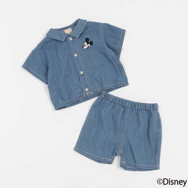 【Disney】シャツセットアップ