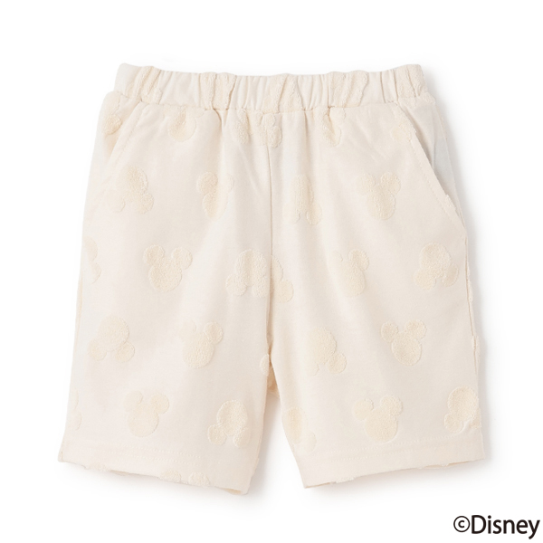 【Disney】パイルジャガードハーフパンツ