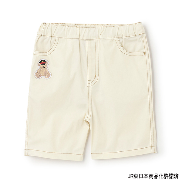 【新幹線】刺しゅうハーフパンツ