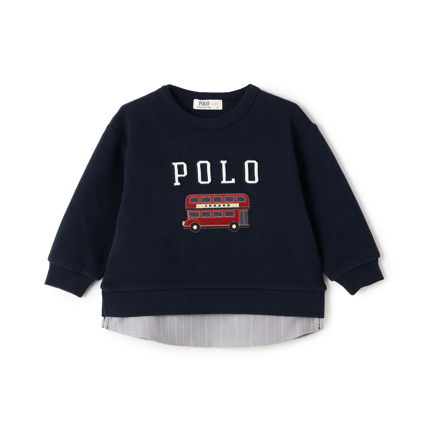 【POLO BCS】アップリケトレーナー