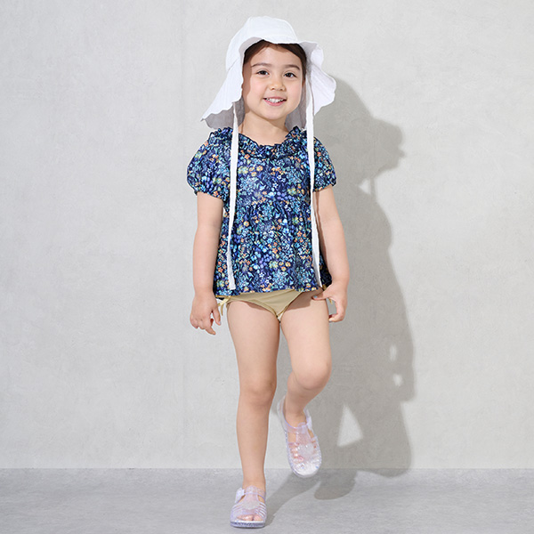 【WEB限定】【SWIM】パフスリーブタンキニ