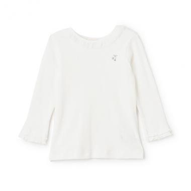 メローフリル長袖Tシャツ