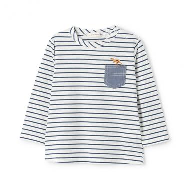ボーダー長袖Tシャツ