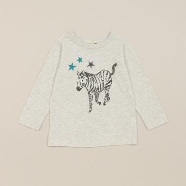 アニマルモチーフ長袖Tシャツ