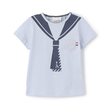セーラープリント半袖Tシャツ