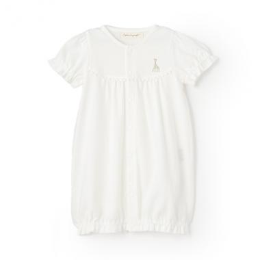 レース半袖2WAYオール