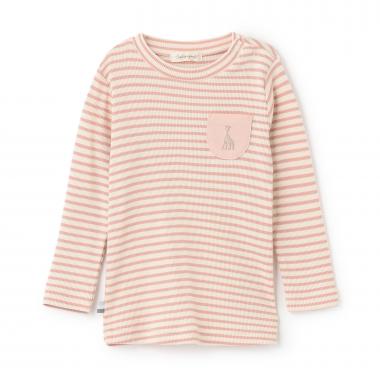 テレコボーダー長袖Tシャツ